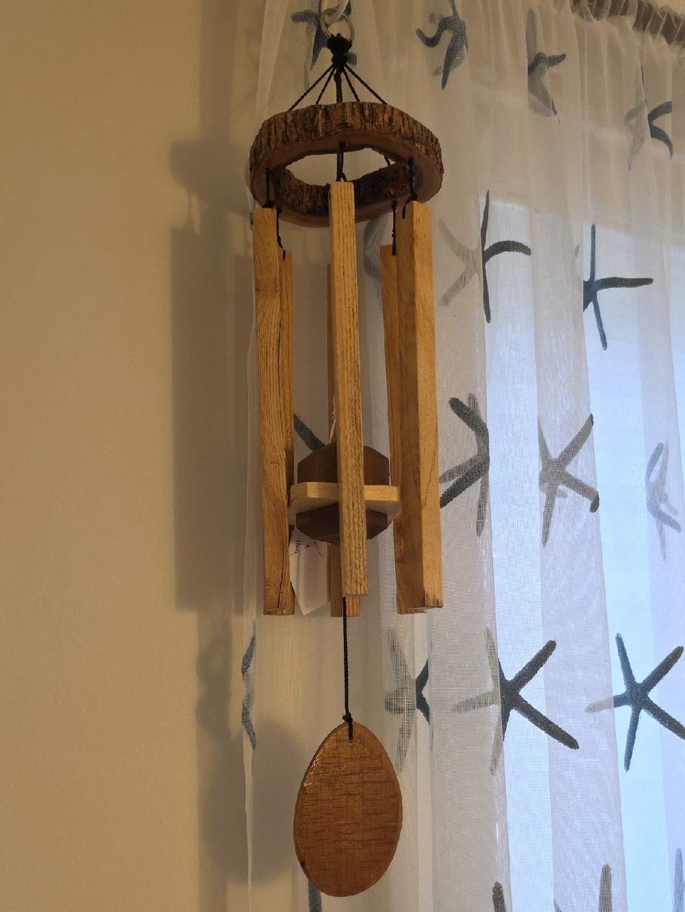 Natural Wood Wind Knocker